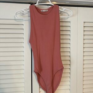 ZARA coral bodysuit !